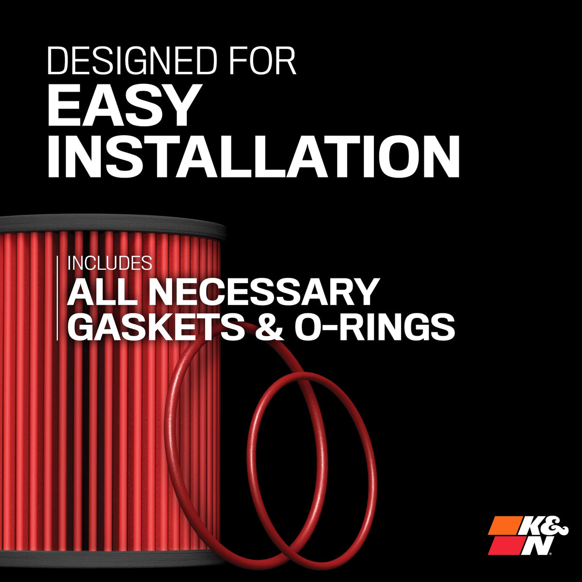 K&N FILTER HP-7051 K&N Oil Filter: 20,000 Mile Engine Protection, High Efficiency, HP-7051
