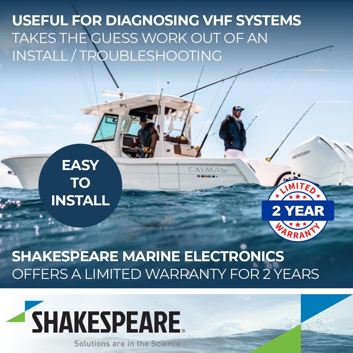 SHAKESPEARE ART-3 Boating Accessories New Antenna/Radio Tester Tx & Rx Shakespeare Antennas Art3