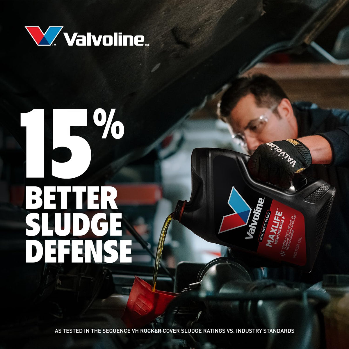 VALVOLINE 891668 Valvoline High Mileage 150K with MaxLife Plus Technology 10W-30 Motor Oil 1 Quart