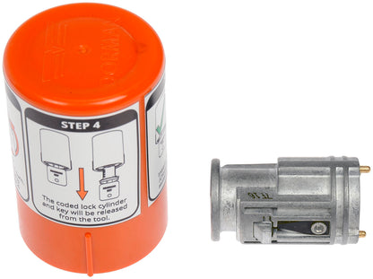 DORMAN 924-784 Dorman 924-784 Mechanical Key Relearn Ignition Lock Cylinder Compatible with Select Models (OE FIX)