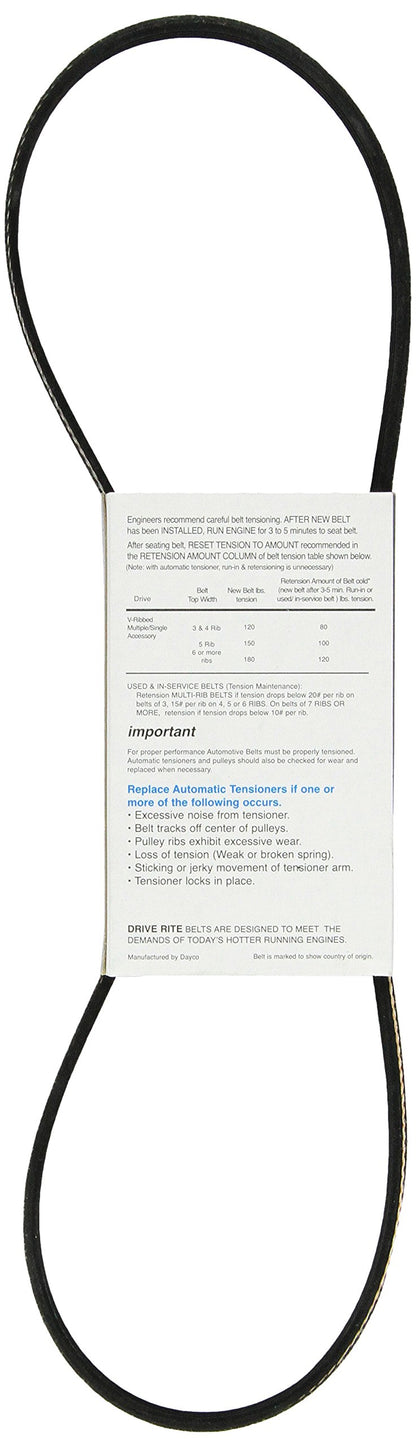 Dayco 5040373DR Serpentine Belt