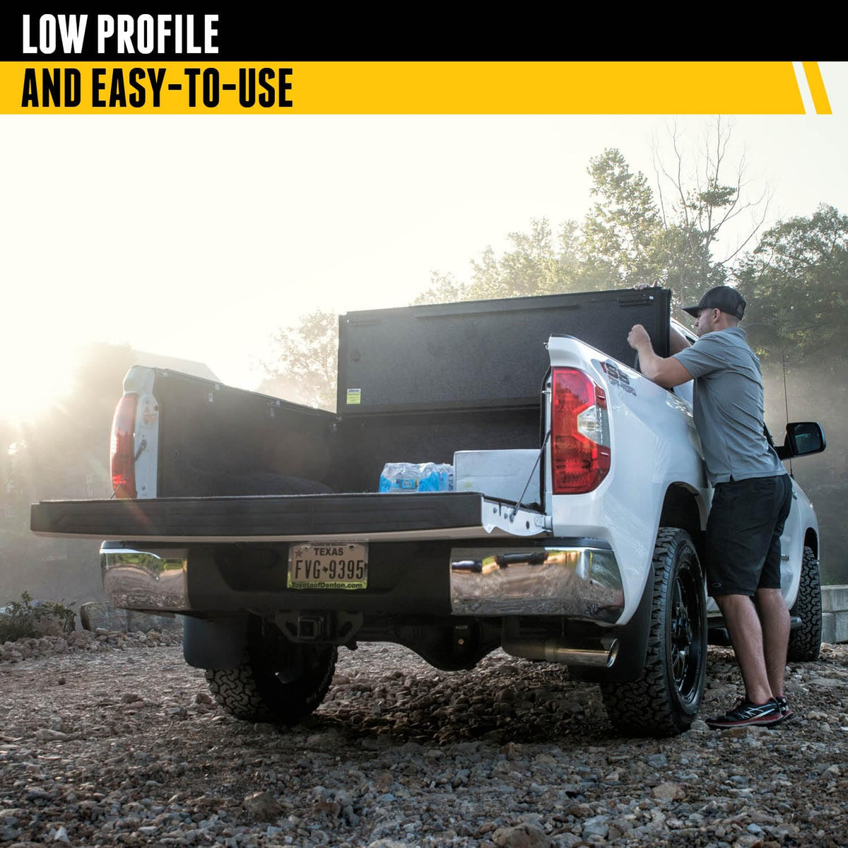 UNDERCOVER FX21022 RealTruck Undercover Flex Hard Folding Truck Bed Tonneau Cover | FX21022 | Fits 2019-2023 Ford Ranger 5' 1" Bed (61")