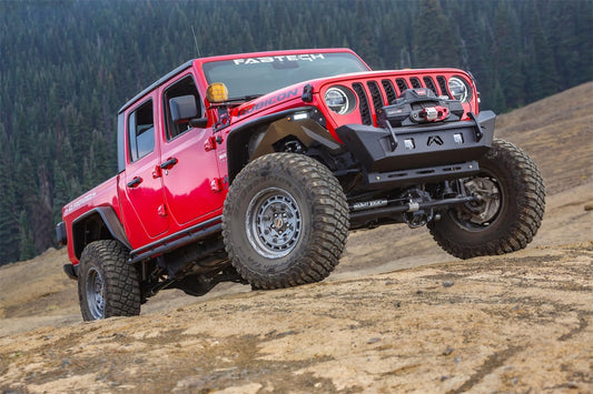 FABTECH K4189 Fabtech - 20-21 Jeep JT 4WD Diesel 3in Sport System w/SHK EXT (K4189)