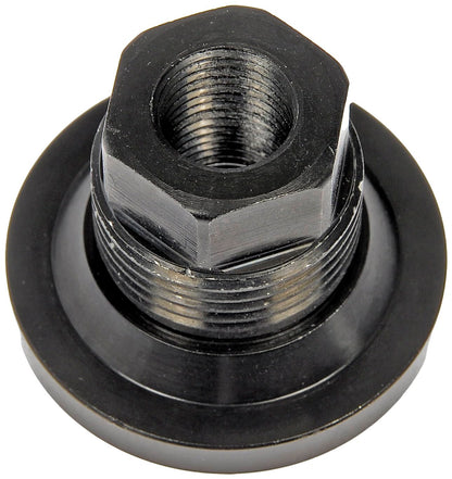 DORMAN 611-202 Dorman 611-202 Wheel Nut M14-1.50 Flanged Flat Face - 22 mm Hex, 34 mm Length Compatible with Select Chevrolet/GMC Models - Black, 5 Pack