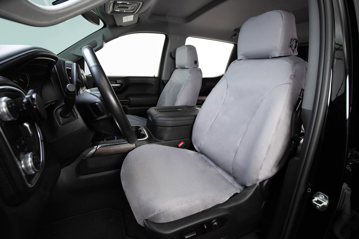 COVERCRAFT SS3437PCGY Covercraft Polycotton SeatSaver Custom Seat Covers