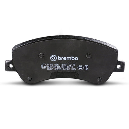 BREMBO P50086 Brembo P50086 Low-Met Front Disc Brake Pad Set MERCEDES-BENZ/MERCEDES-BENZ (BBDC) OE# A0054204820