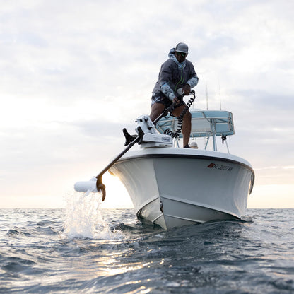 MINN KOTA 1363771 Minn Kota Riptide Terrova Bow-Mount Electric Trolling Motor with GPS, Spot-Lock – 55 Lb. Thrust, 60 In. Shaft, Saltwater