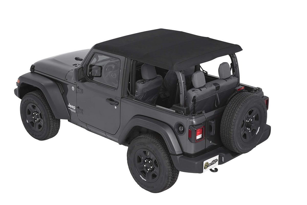 BESTOP 56862-35 Bestop Trektop Black Diamond 5686235 for Jeep Wrangler JL 2-Door 2018-2027