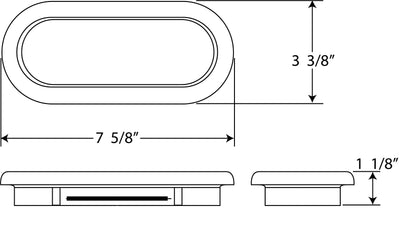 OPTRONICS A70GBP Optronics A-70GBP Rubber Grommet Ring