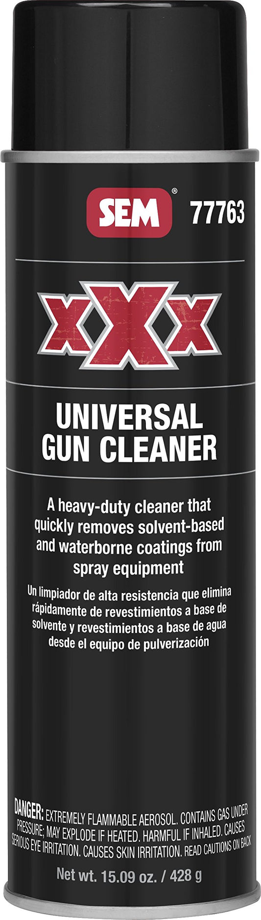 SEM PRODUCTS 77763 SEM 77763 Universal Gun Cleaner, 15 oz (Aerosol XXX)