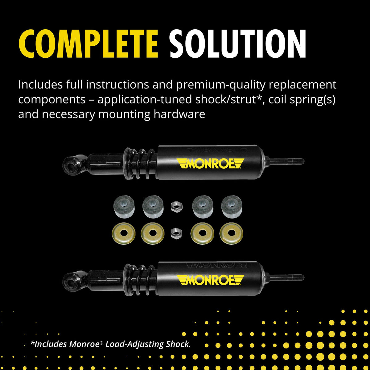 Monroe 90009C Air Shock to Load Assist Shock Conversion Kit