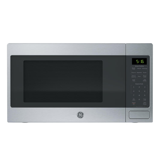 GE GE 1.6 Cu. Ft. Countertop Microwave Oven, 1,150 W, Stainless Steel