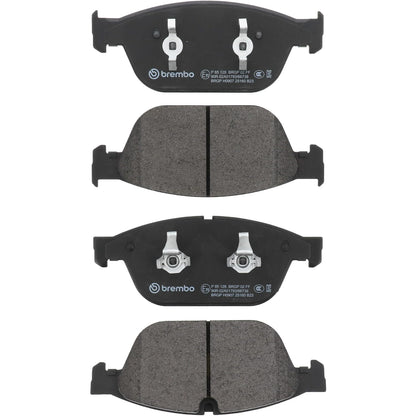 BREMBO P85128 Brembo P85128 Low-Met Front Disc Brake Pad Set AUDI OE# 4H0698151E