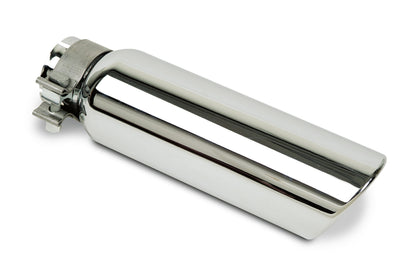 GO RHINO GRT234410 Go Rhino Exhaust Tip | Stainless Steel, Chrome | GRT234410 | Fits 2 ¾" Diameter Exhaust Tubes