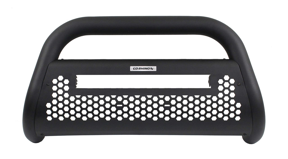 GO RHINO 55317T Go Rhino RC2 Bull Bar w/ Hole for 20" LED Light Bar | Mild Steel, Textured Black | 55317T