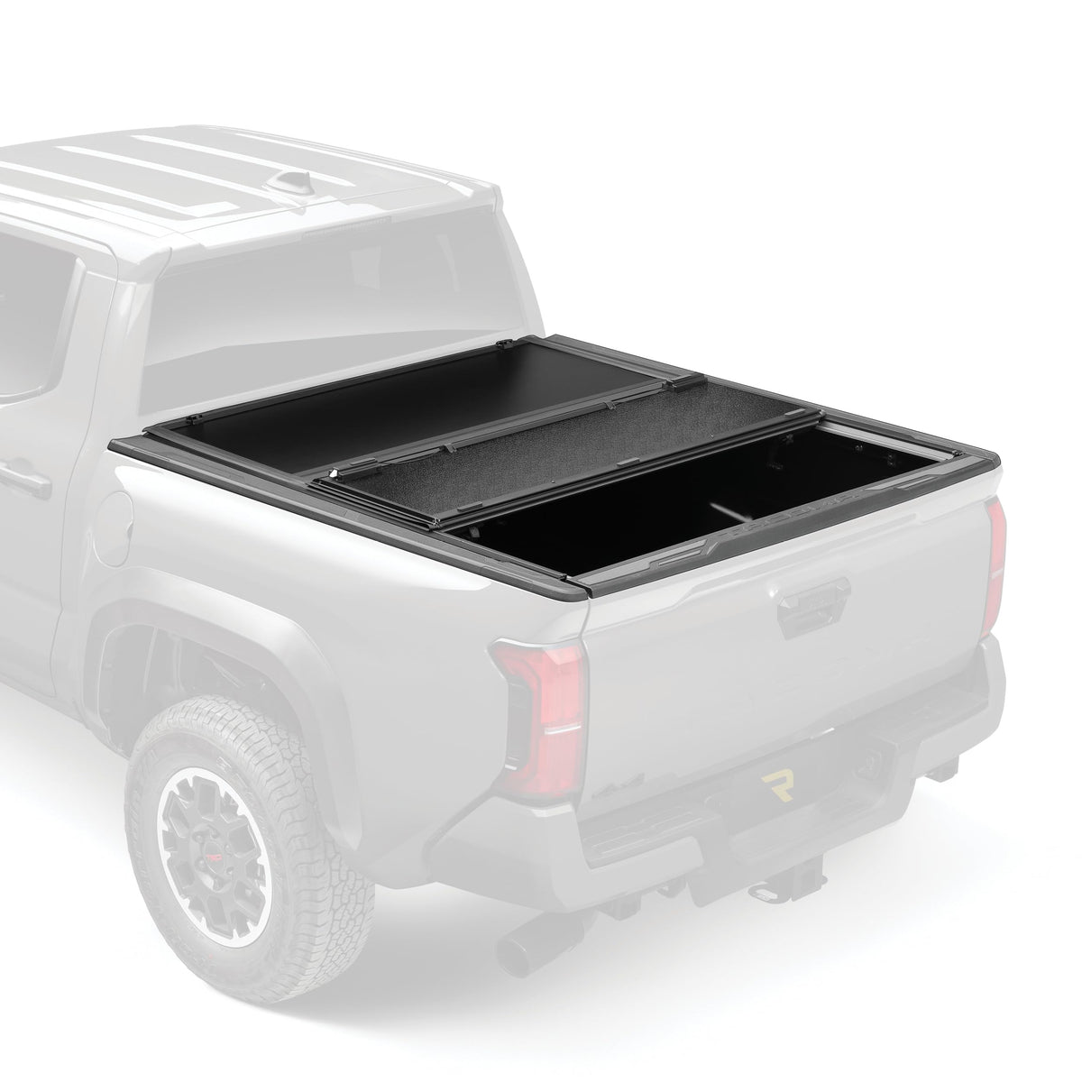 UNDERCOVER SL44008 RealTruck Undercover Select Hard Folding Truck Bed Tonneau Cover | SL44008 | Fits 2007-2021 Toyota Tundra (w/Cargo Management System) 5' 7" Bed (68.4")