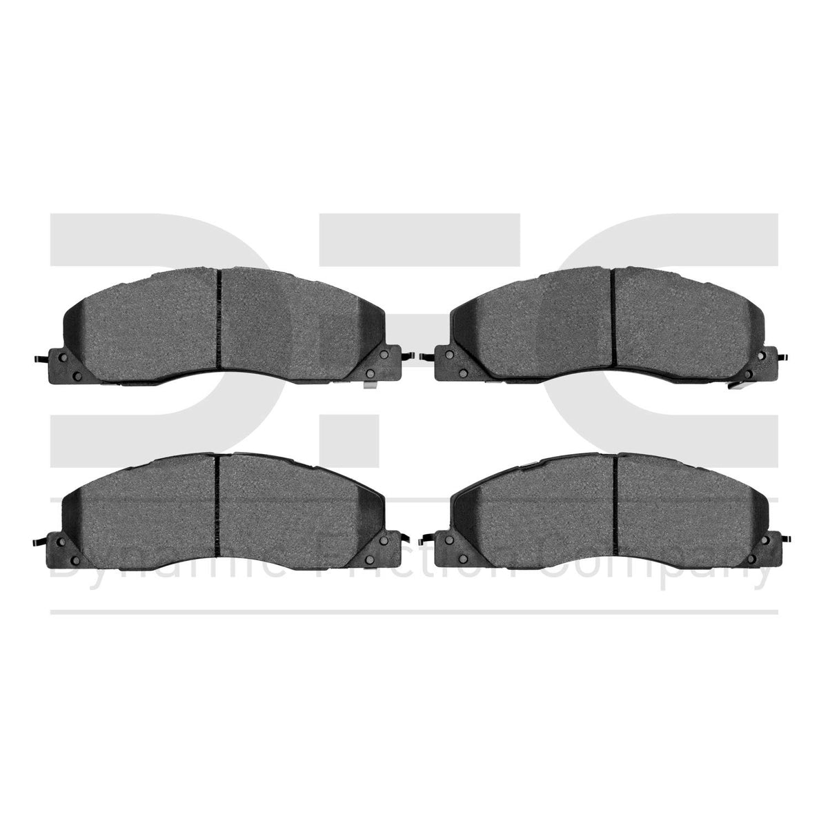 Dynamic Friction 1551-1399-00 ADVANCED BRAKE PADS-SEMI MET