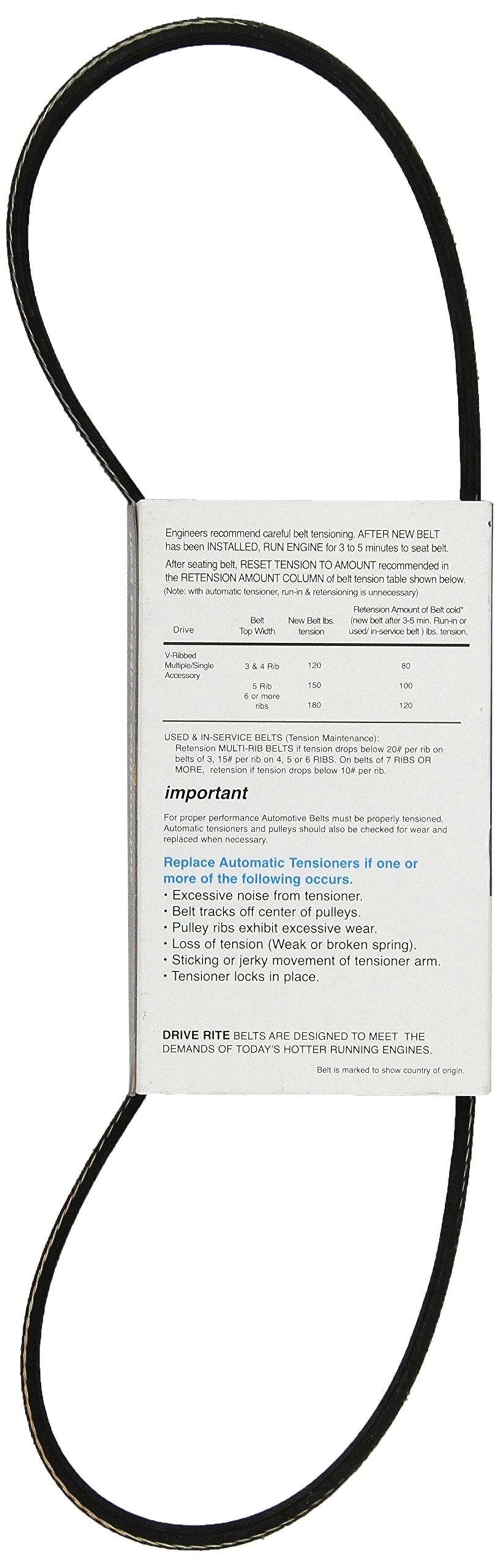 Dayco 5040333DR Serpentine Belt