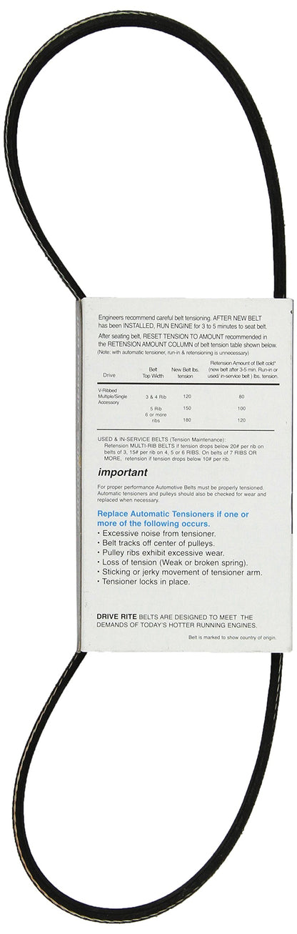 Dayco 5040333DR Serpentine Belt