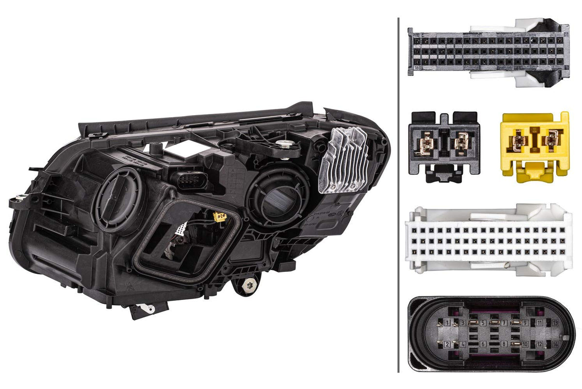 Hella 013063661 Hlmp Rh W/O Led Module Sae Mb C Class 19