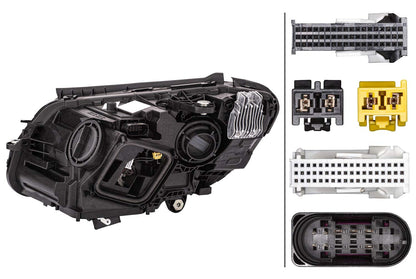 Hella 013063661 Hlmp Rh W/O Led Module Sae Mb C Class 19
