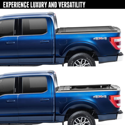 Retrax T-60245 RealTruck Retrax RetraxONE XR Retractable Truck Bed Tonneau Cover – T-60245 – Fits 2019 - 2025 Dodge Ram 1500, Does Not Fit w/ Multi-Function (Split) Tailgate 6' 4" Bed (76.3")
