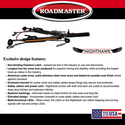 ROADMASTER 676 Roadmaster 676 Nighthawk Tow Bar