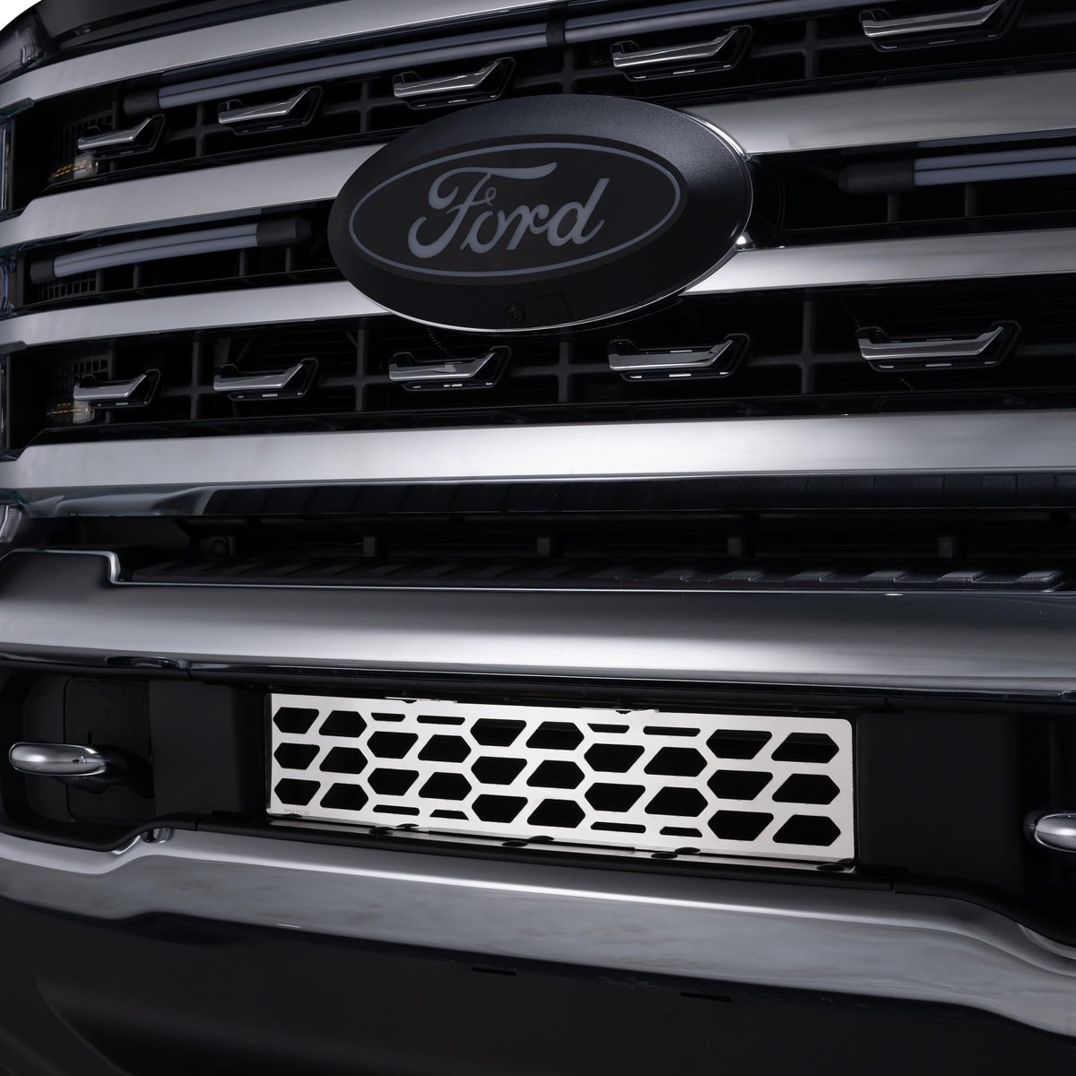 PUTCO 83164 Putco 83164 2019-2020 Ford Ranger w/adaptive cruise - Hex Shield - Black Powdercoated