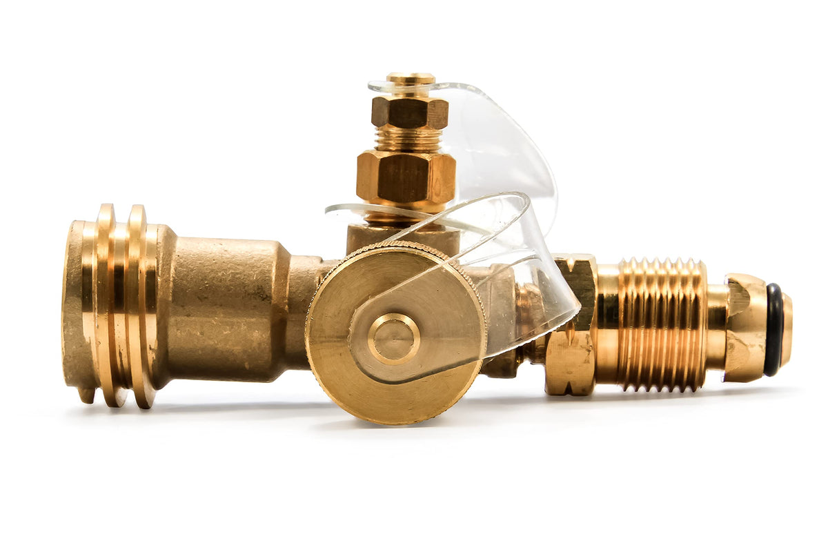 CAMCO 59125 Camco 59125 Propane Brass Tee with 5' Hose