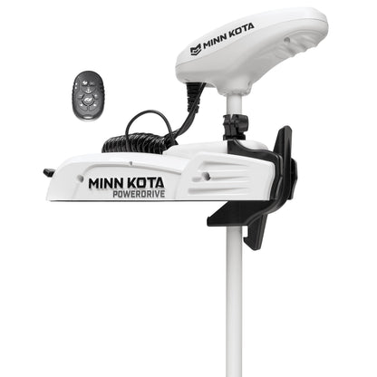 MINN KOTA 1363585 Minn Kota Riptide PowerDrive Bow-Mount Electric Trolling Motor with Micro Remote – 70 Lb. Thrust, 54 In. Shaft, Saltwater