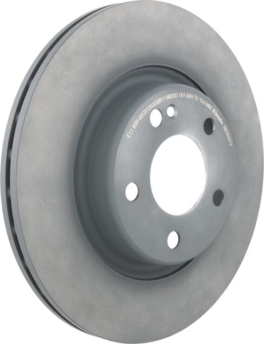 BREMBO 09D53313C02 Brembo 09.D533.13 Co-cast two piece UV Coated Pillar Vented Brake Rotor MERCEDES-BENZ/MERCEDES-BENZ (BBDC) OE# A0004231812