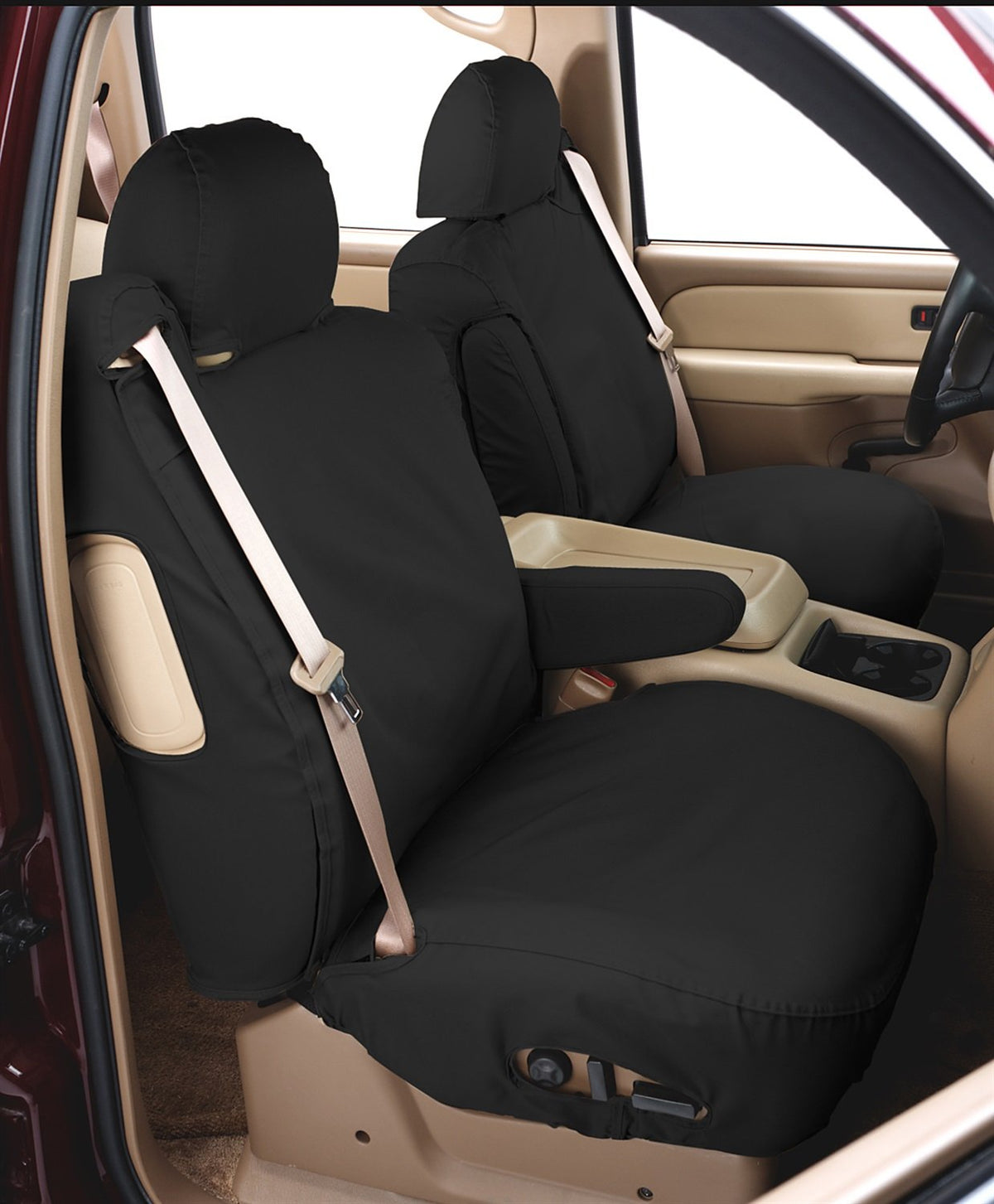 Covercraft SS2427PCCH Covercraft Polycotton SeatSaver Custom Seat Covers