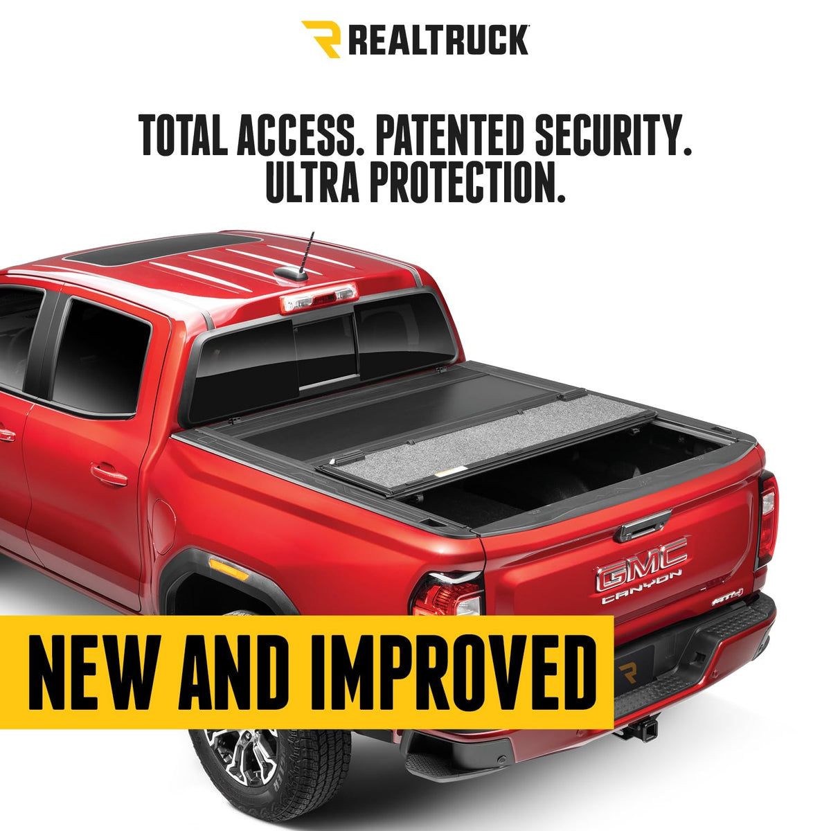 UNDERCOVER UX12024 RealTruck Undercover Ultra Flex Hard Folding Truck Bed Tonneau Cover | UX12024 | Fits 2020-2025 Chevy/GMC Silverado/Sierra 2500/3500HD 6' 10" Bed (82.2")