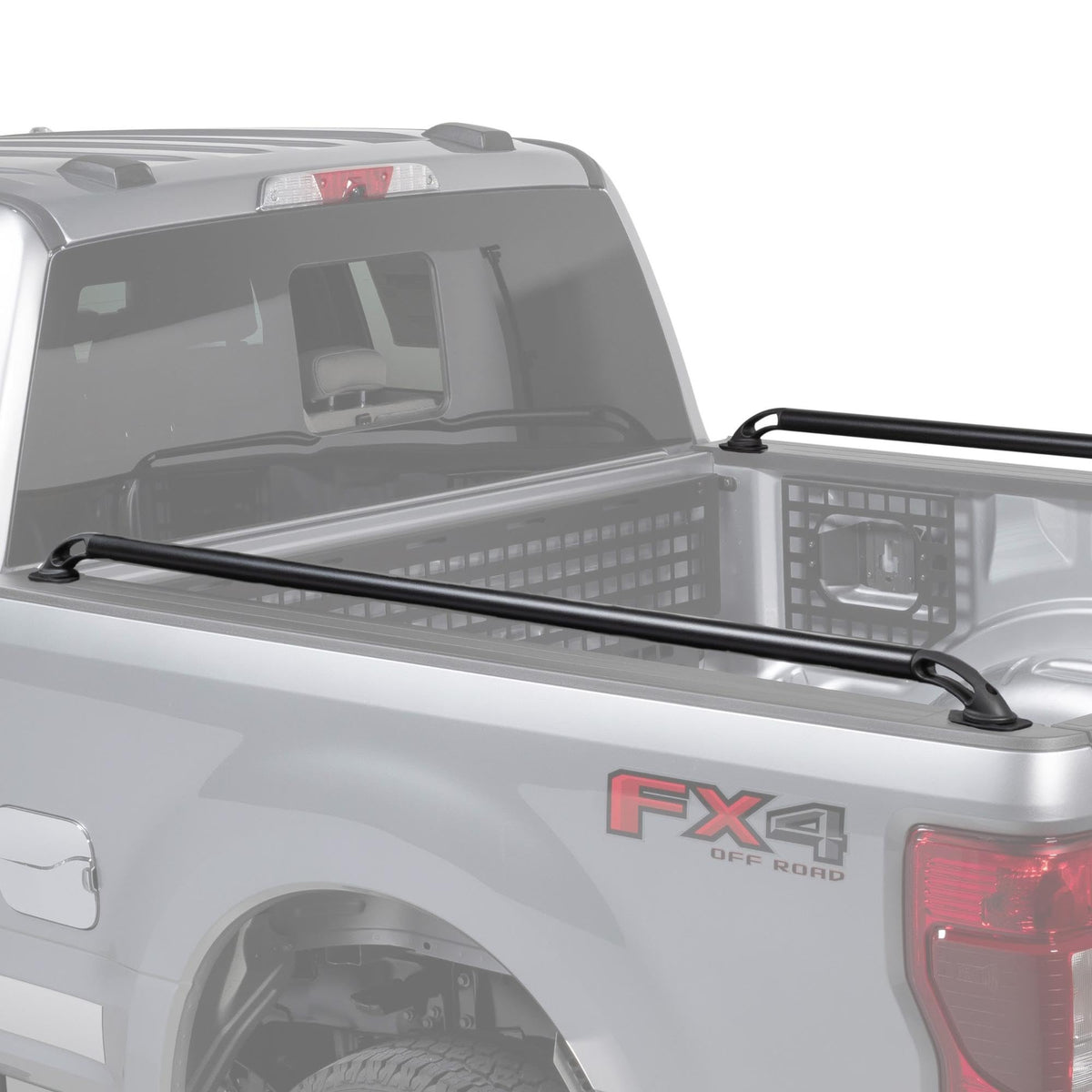 PUTCO 88864 Putco 88864 Black Powder Coated Locker Side Rails for F150