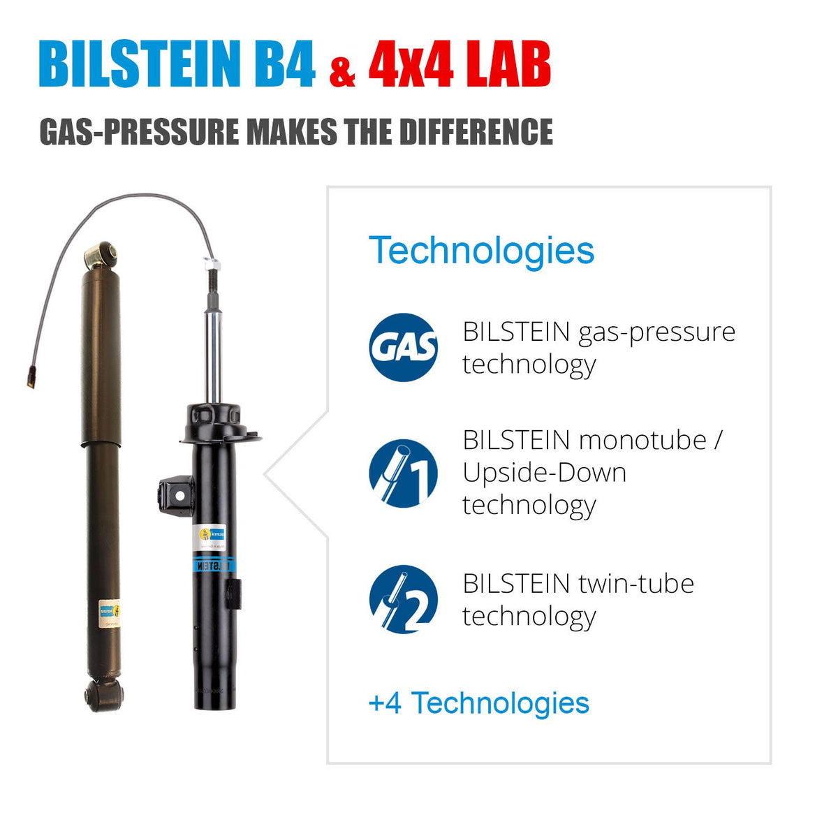 Bilstein 19-020075 VW VANAGON 91-80