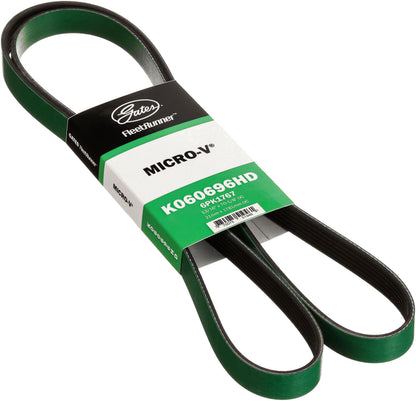 Gates K060696HD FleetRunner Micro-V Serpentine Drive Belt