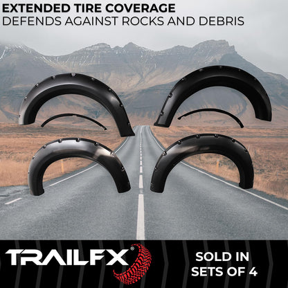 TRAILFX TFF3002S Trailfx TFF3002S POCKET STYLE FLARE SMOOTH SET OF 4