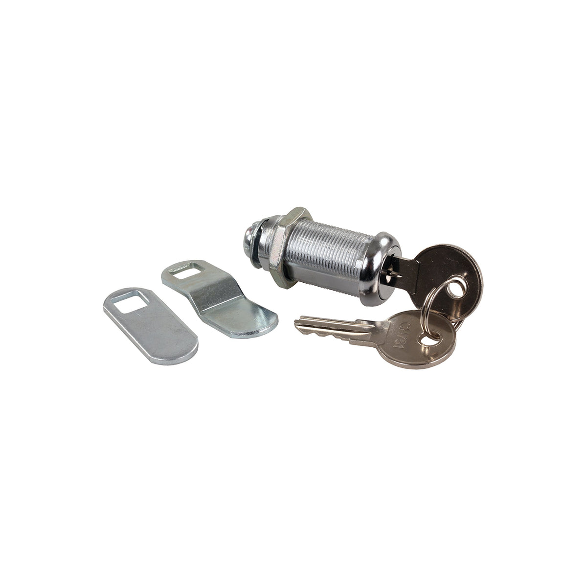 JR PRODUCTS 00335 JR Products 00335 Standard Compartment Door Key Lock - 1-3/8"
