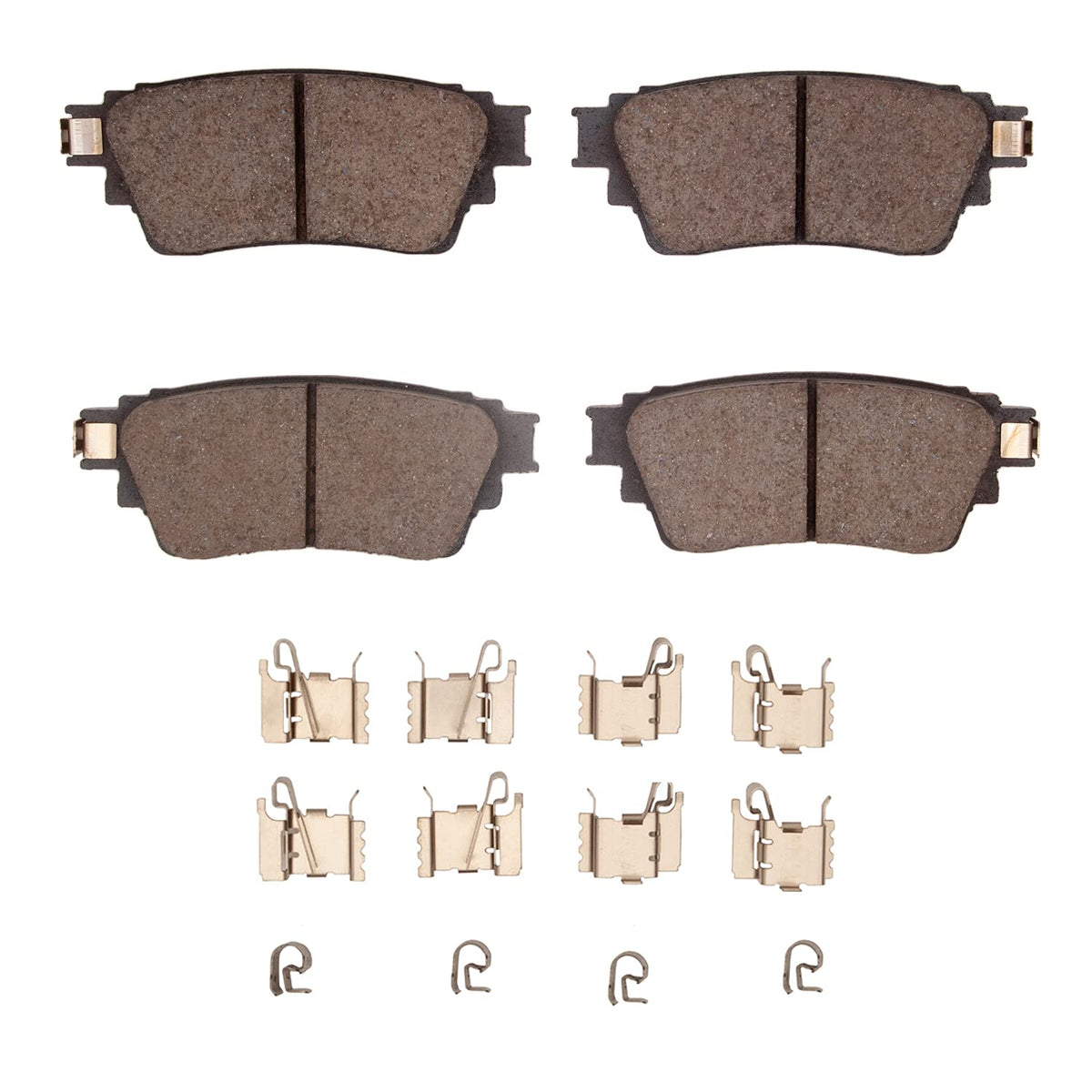 Dynamic Friction 1551-2135-01 DFC Rear 5000 Advanced Brake Pads