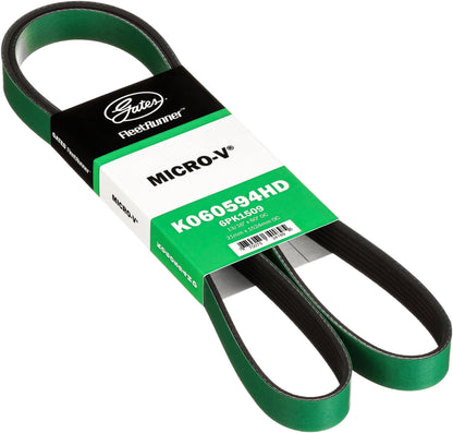 Gates K060594HD FleetRunner Micro-V Serpentine Drive Belt