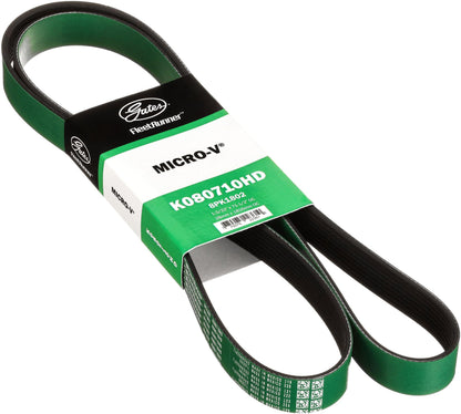 Gates K080710HD Fleet Runner Heavy Duty Micro V Serpentine
