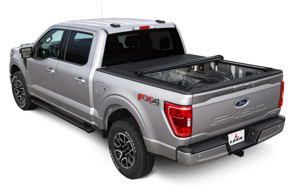 LEER 610338 LEER SR250 Soft Rolling Tonneau Cover, Fits 2022-2026 Toyota Tundra with 6'6" Truck Bed