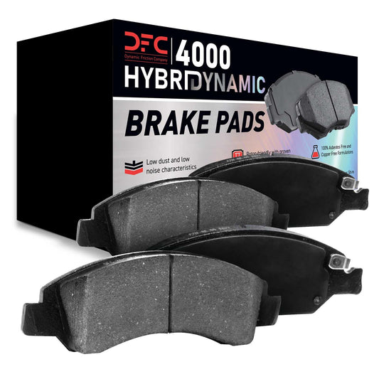 Dynamic Friction 4000-2200-00 DFC Rear 4000 HybriDynamic Brake Pads