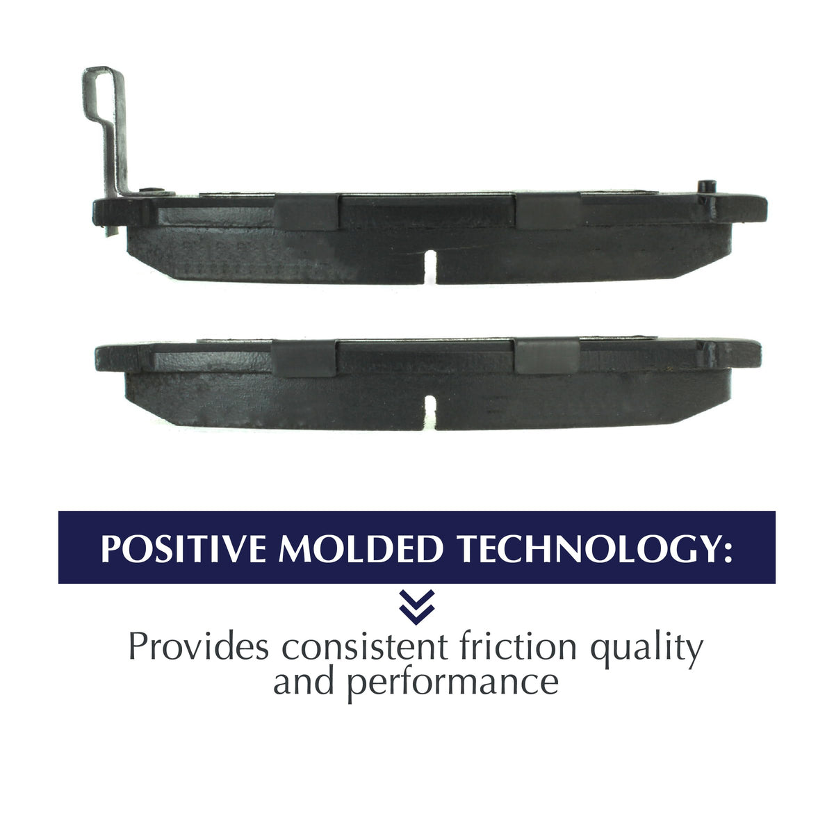 Centric Parts 105.04360 POSI-QUIET Automotive Front Brake Pads