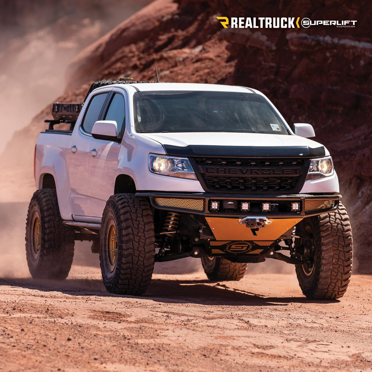 SUPERLIFT K1070 RealTruck SUPERLIFT SUSPENSION 2" Lift Kit for Colorado/Canyon | Complete Lift Kit with Strut Spacers & Rear Lift Blocks | K1070 | Fits 2023-2024 Chevrolet Colorado/GMC Canyon 4WD Won't Fit ZR2 Models