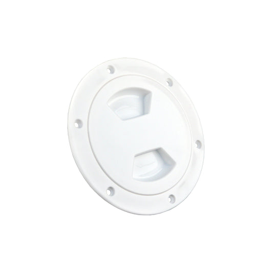 JR PRODUCTS 31005 JR Products 31005 Access/Deck Plate - 4", White