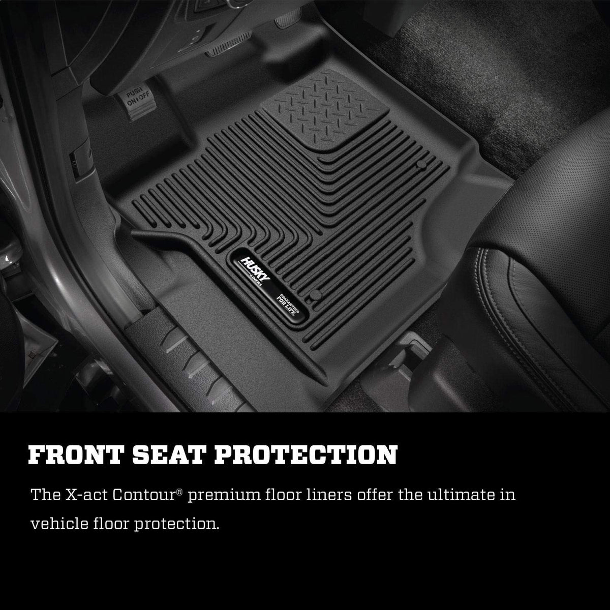 Husky Liners 54788 Husky Liners 54788 Fits 2019-20 Dodge Ram 2500 Crew Cab X-act Contour Front and 2nd Seat Floor Liners