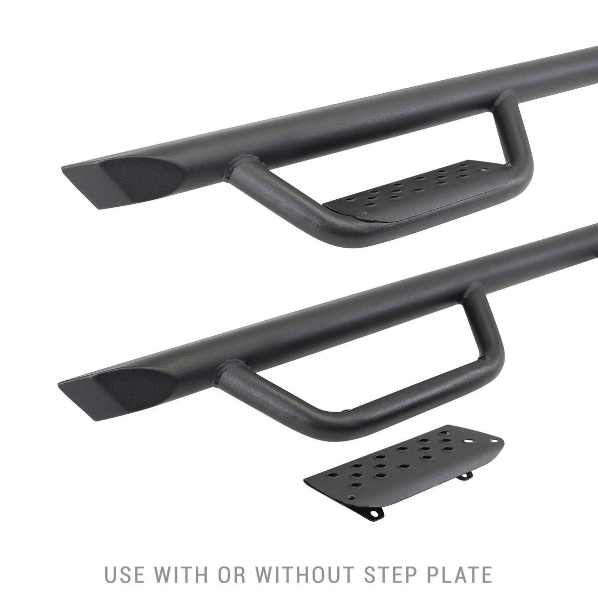 GO RHINO D20057T Go Rhino Dominator Xtreme D2 Side Steps Side Steps | 57" Mild Steel, Textured Black | D20057T