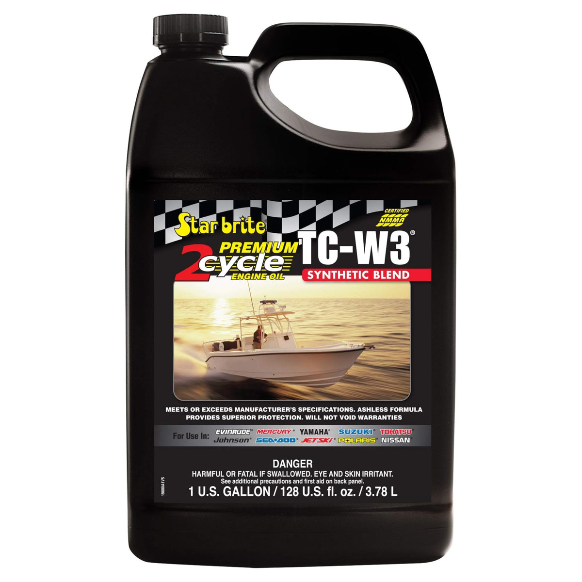 STAR BRITE 19000 STAR BRITE TCW3 2-Stroke Engine Oil Synthetic Blend