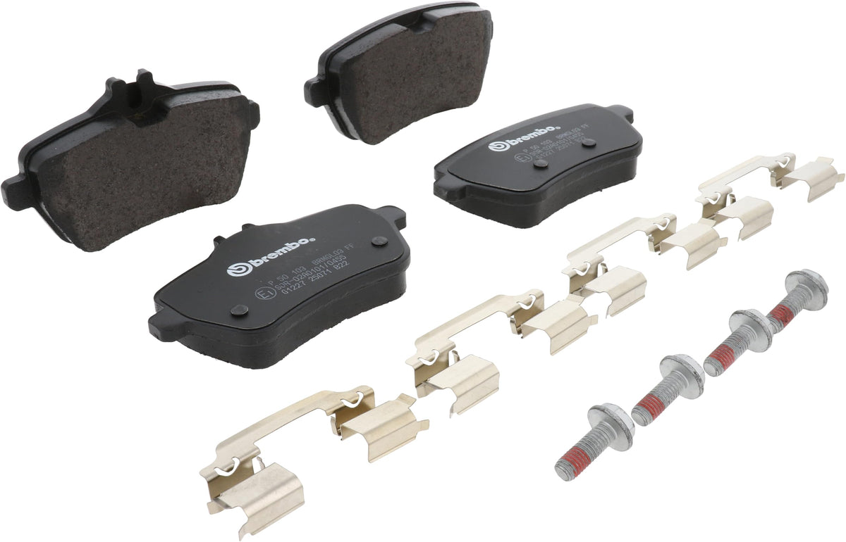 BREMBO P50103 Brembo P50103 Low-Met Rear Disc Brake Pad Set MERCEDES-BENZ OE# 0064207220